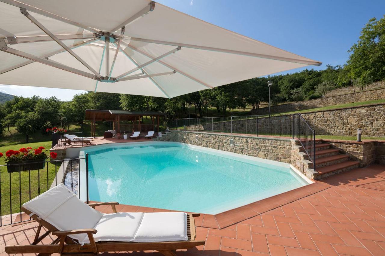 Poggio Pellicciaia Villa Arezzo Exteriör bild