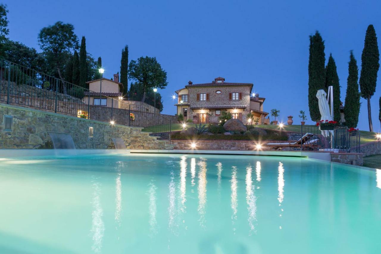Poggio Pellicciaia Villa Arezzo Exteriör bild